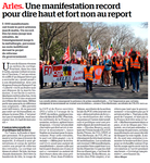 La Marseillaise Arles 08.03.23 -  voir en grand cette image"