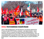 La marseillaise Arles 08.02.23 -  voir en grand cette image"