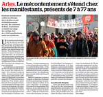 La marseillaise 29.03.23 -  voir en grand cette image"