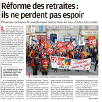 La Provence 30.01.20 -  voir en grand cette image"