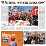 La Provence Arles 01.02.23 -  voir en grand cette image"