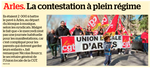 La Marseillaise 16 mars 2023 -  voir en grand cette image"