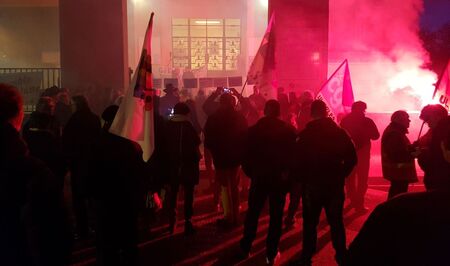 Arles, 29 janvier, Mme le députée a vu rouge !