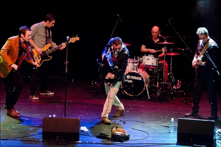 Les Barbeaux en concert à Bilbao