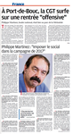 La Provence 18.09.16 -  voir en grand cette image"
